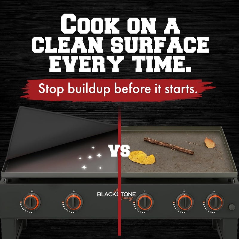 Kitchen perfection 28" Premium Silicone Griddle Cover Mat For Blackstone Griddle 28 Inch - Hermetic Protection From Rust & Debris All Year, Fits All Blackstone 28 Inch Models - Food Grade Silicone - Image 3
